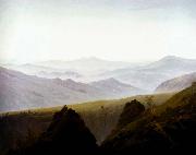 Caspar David Friedrich Morning in the Mountains oil painting picture wholesale
